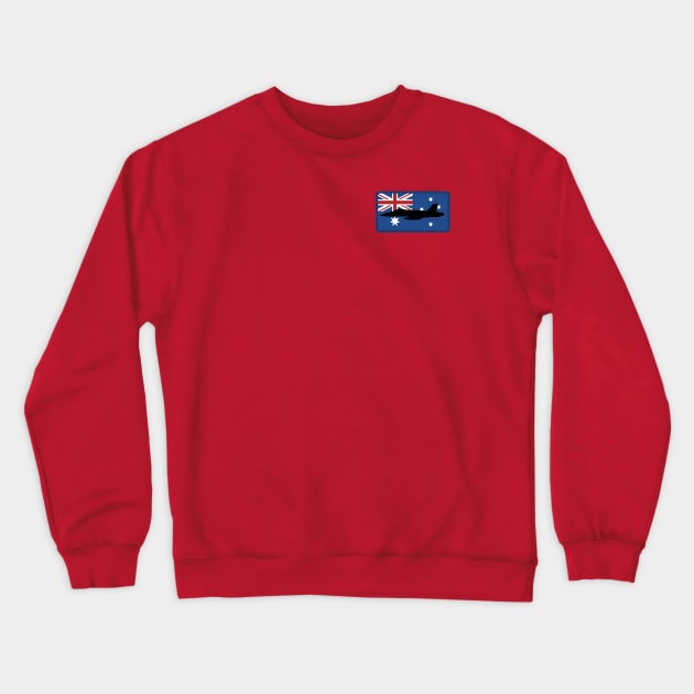 RAAF FA-18 Hornet (Small logo) Crewneck Sweatshirt by TCP